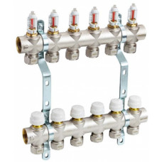 Колектор для теплої підлоги MAREK 6 контурів (MF06)