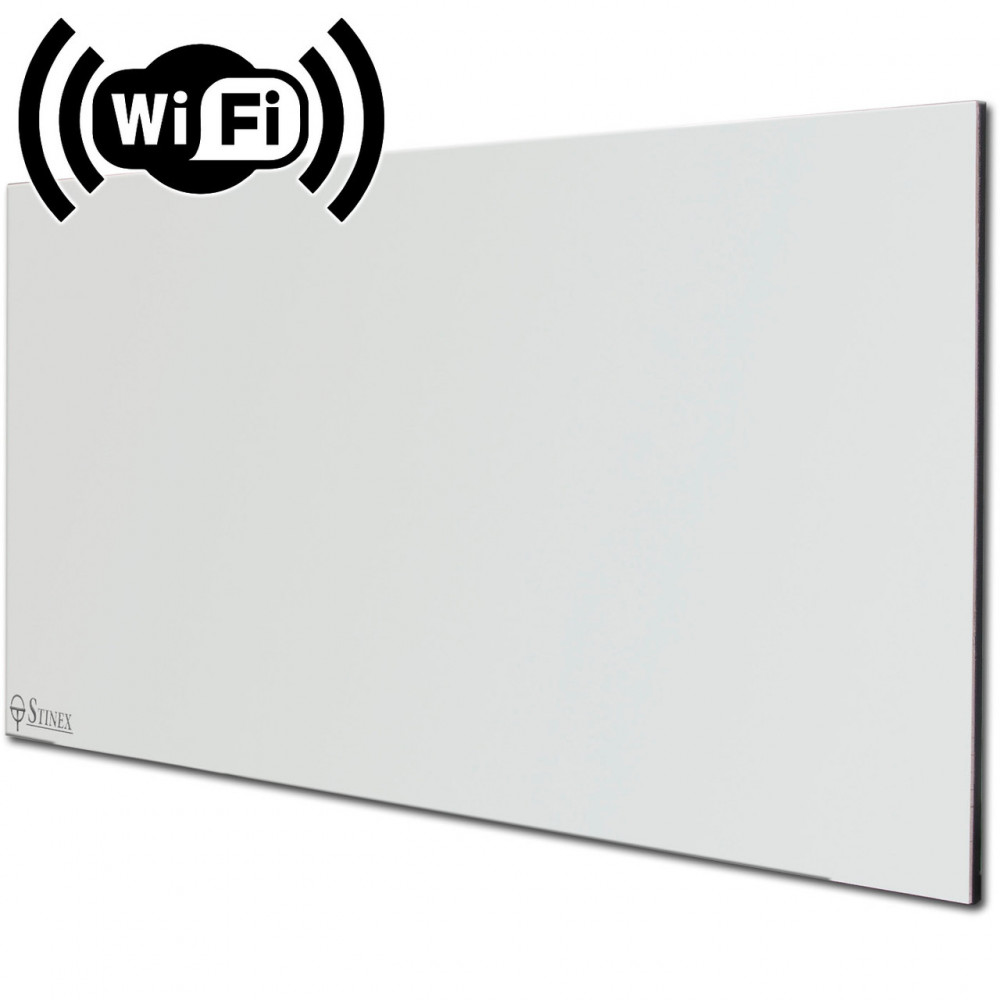 Електроконвектор керамічний з терморегулятором WI-FI — STINEX PLC-T 500-1000/220 (WIFI) WHITE PLC-T 500-1000/220 (WiFi)