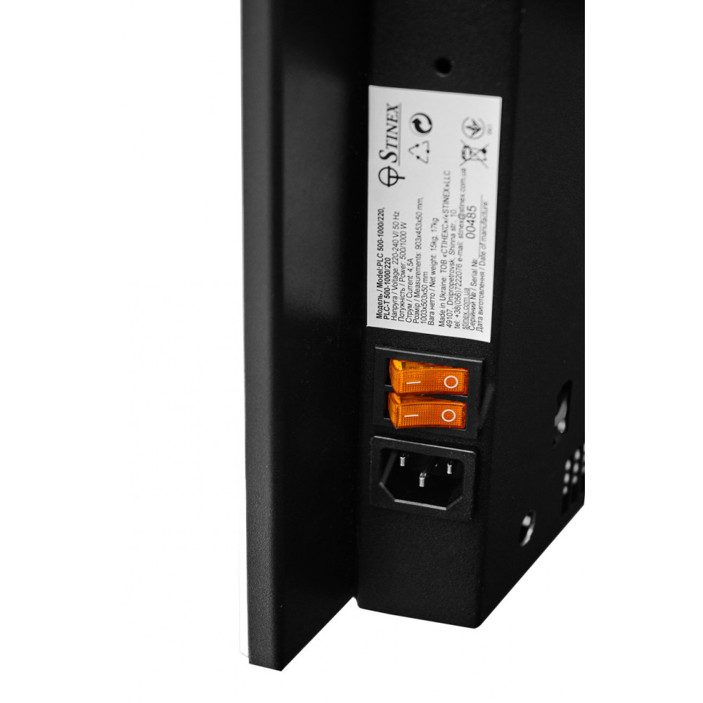 Керамічний нагрівач конвекційний Stinex, PLC 350-700/220 White PLC350-700(01)