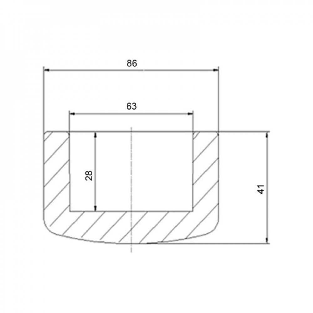 Заглушка PPR Blue Ocean 63 SD00004595