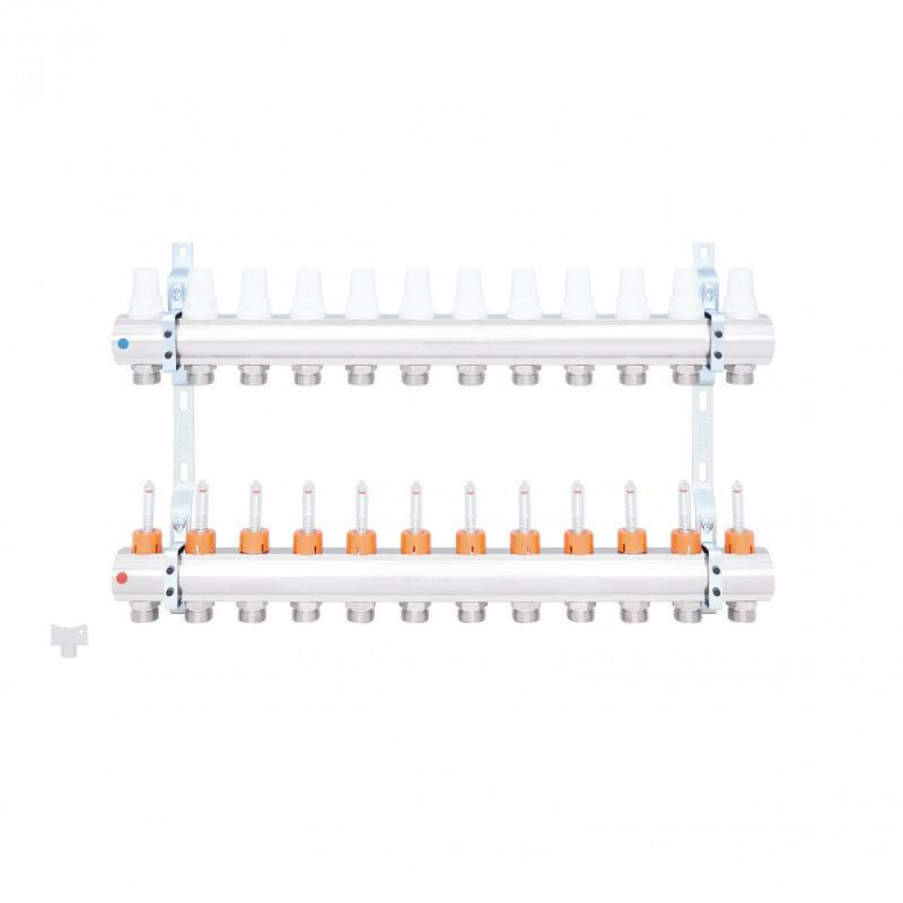 Коллектор Icma 1" 12 выходов, с расходомерами №K013 SD00005251