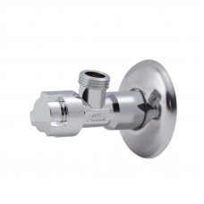 Кран приладовий буксовий Icma 1/2" х3/8" кутовий №519