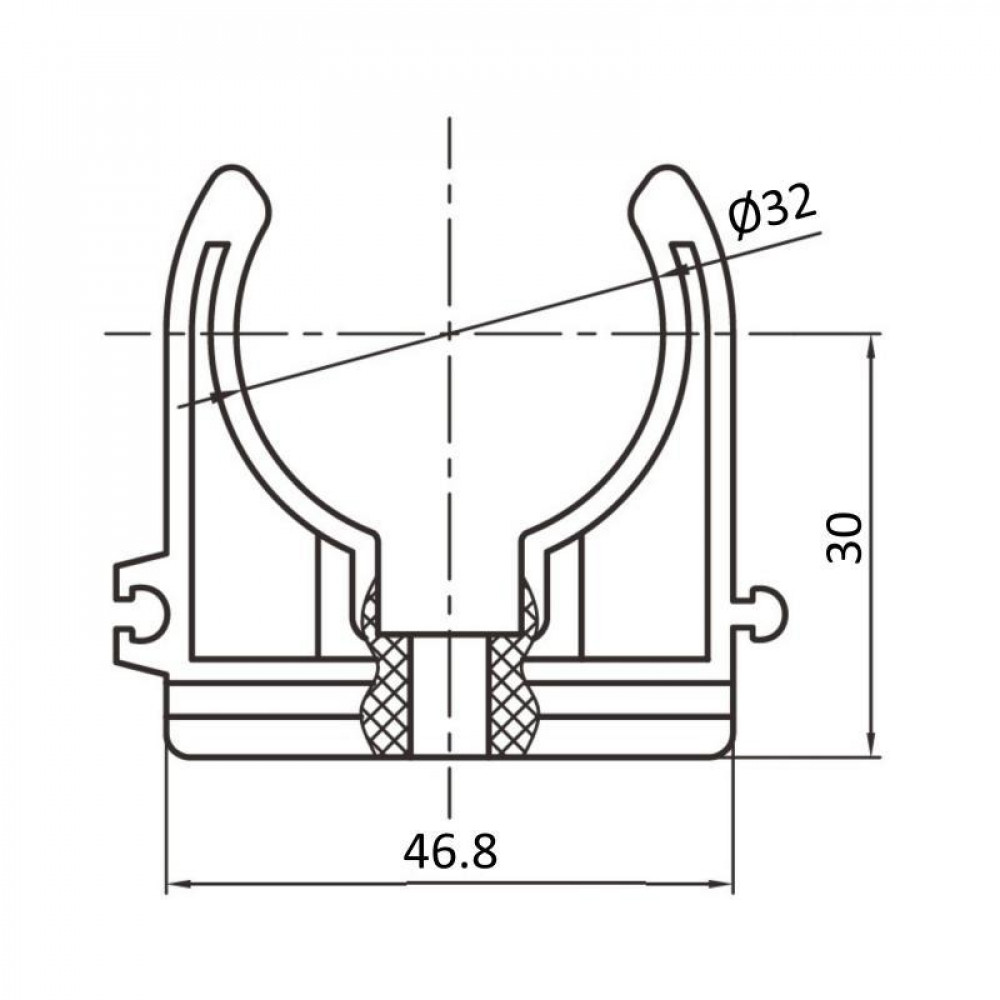 Кріплення PPR Blue Ocean 32 SD00005798
