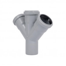 Хрестовина каналізаційна TA Sewage 50, 45°