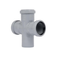 Хрестовина каналізаційна TA Sewage 50, 90°