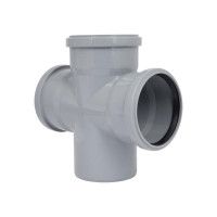 Хрестовина каналізаційна TA Sewage 110, 90°