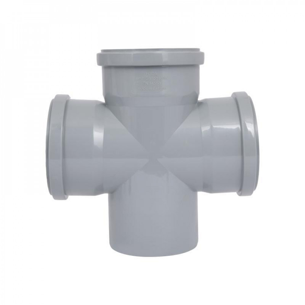 Хрестовина каналізаційна TA Sewage 110, 90° SD00005884