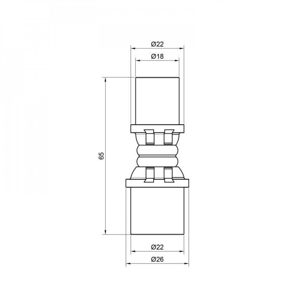 Муфта прес Icma 20х16 №400 SD00006289