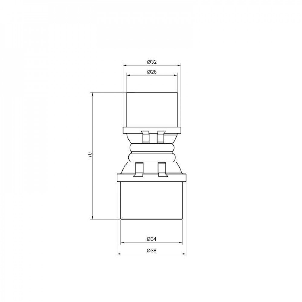 Муфта прес Icma 32х26 №400 SD00006313