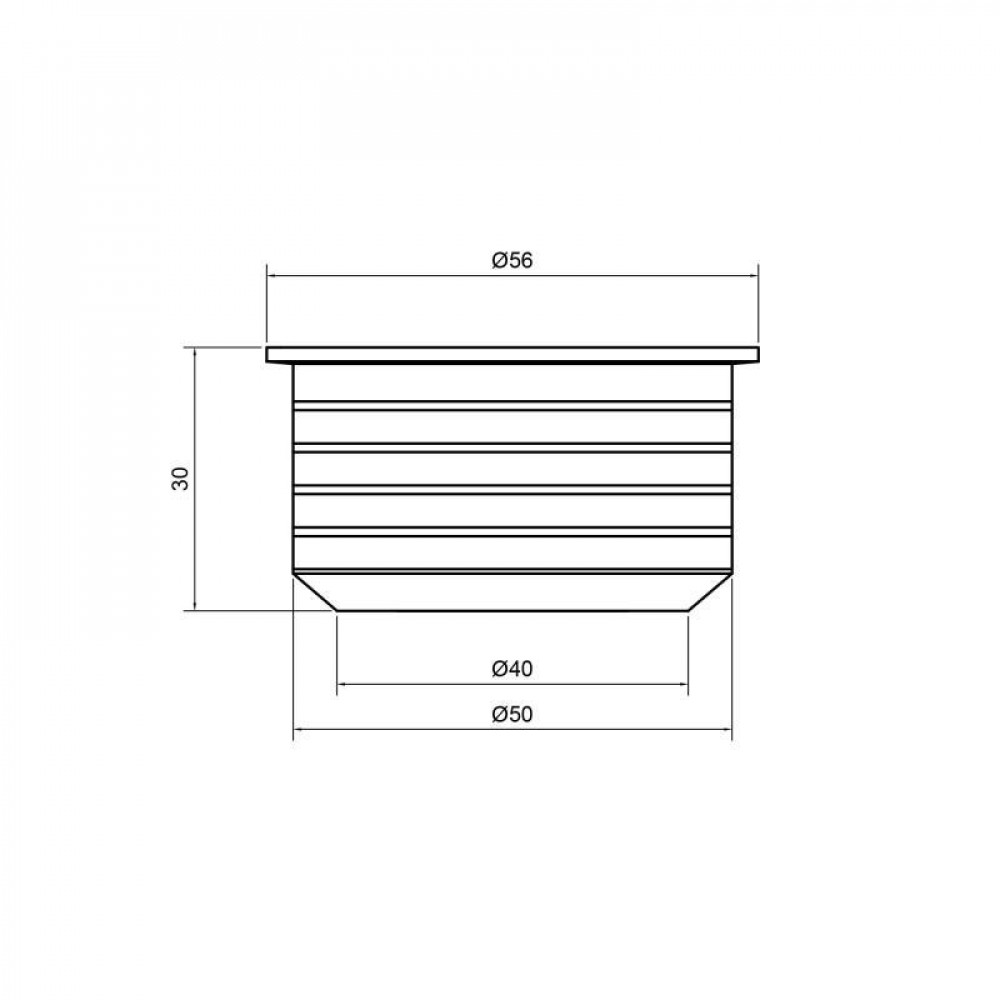 Перехід каналізаційний Sewage 50х40 SD00007056
