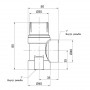 Запобіжний клапан Icma 1" ВР 3 бар №241 SD00007431