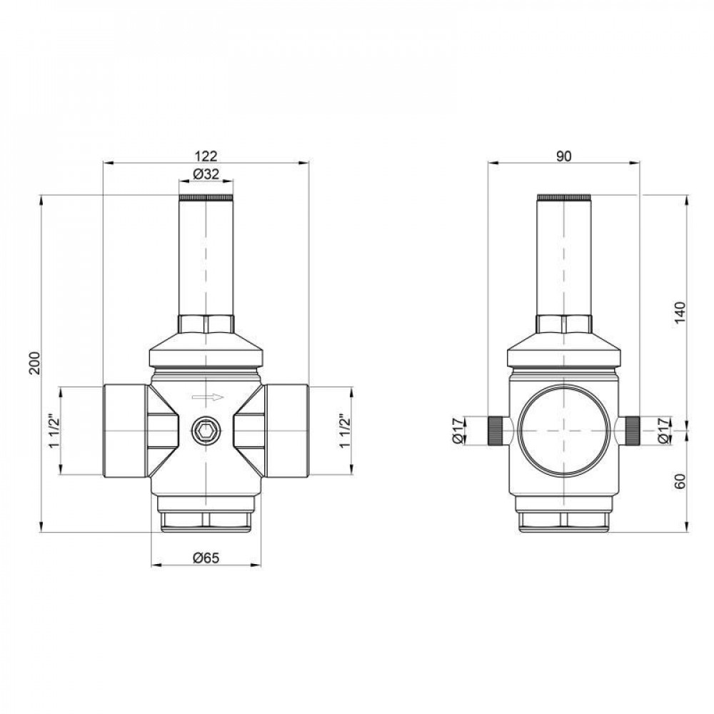 Редуктор Icma 1" 1/2 №246 SD00008053