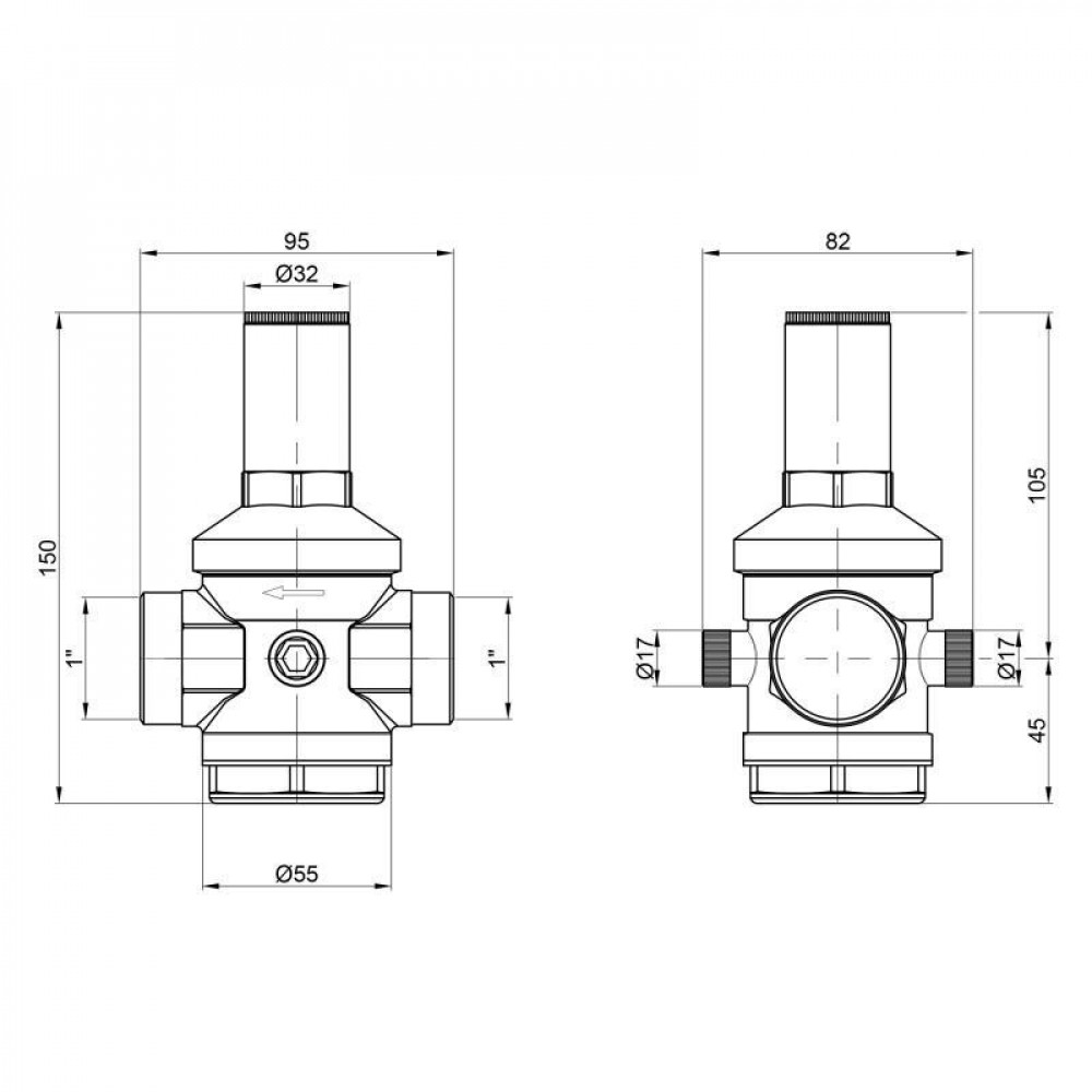 Редуктор Icma 1" №246 SD00008055