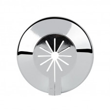 Розетка декоративна Icma хромування №108