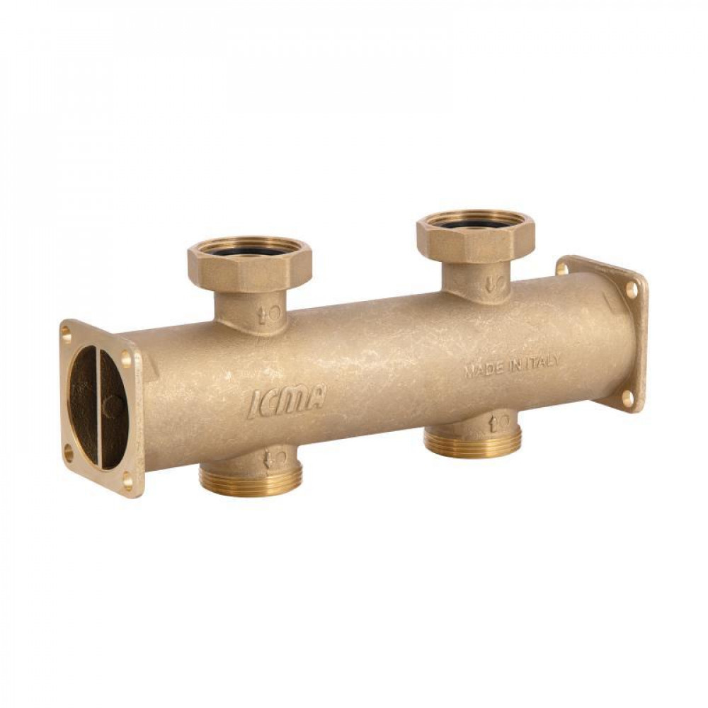 Збірний колектор Icma 1"х1" 1/2 ВЗ з подвійною камерою №785 SD00008262