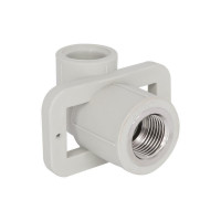 Уголок PPR Blue Ocean настенный 20х1/2", 90° ВР