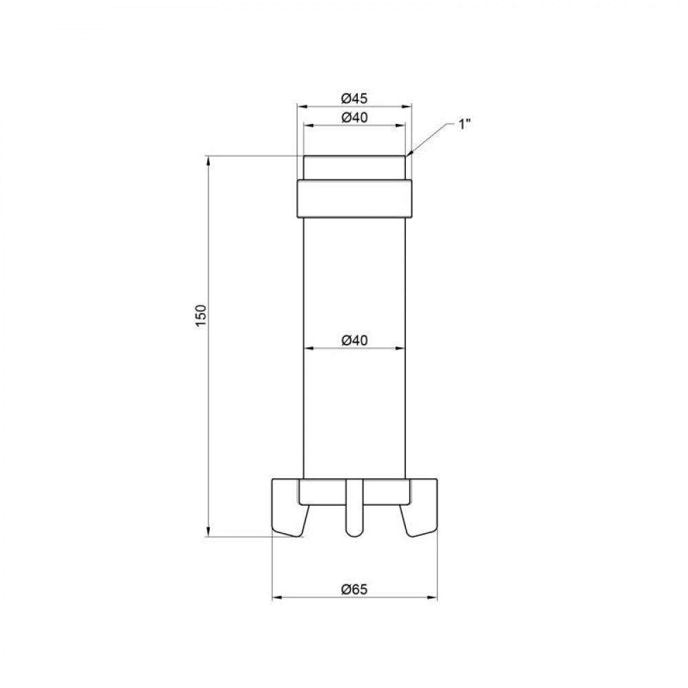 Фільтруючий картридж Icma для фільтрів 1" 1/2х2" №752 SD00010285