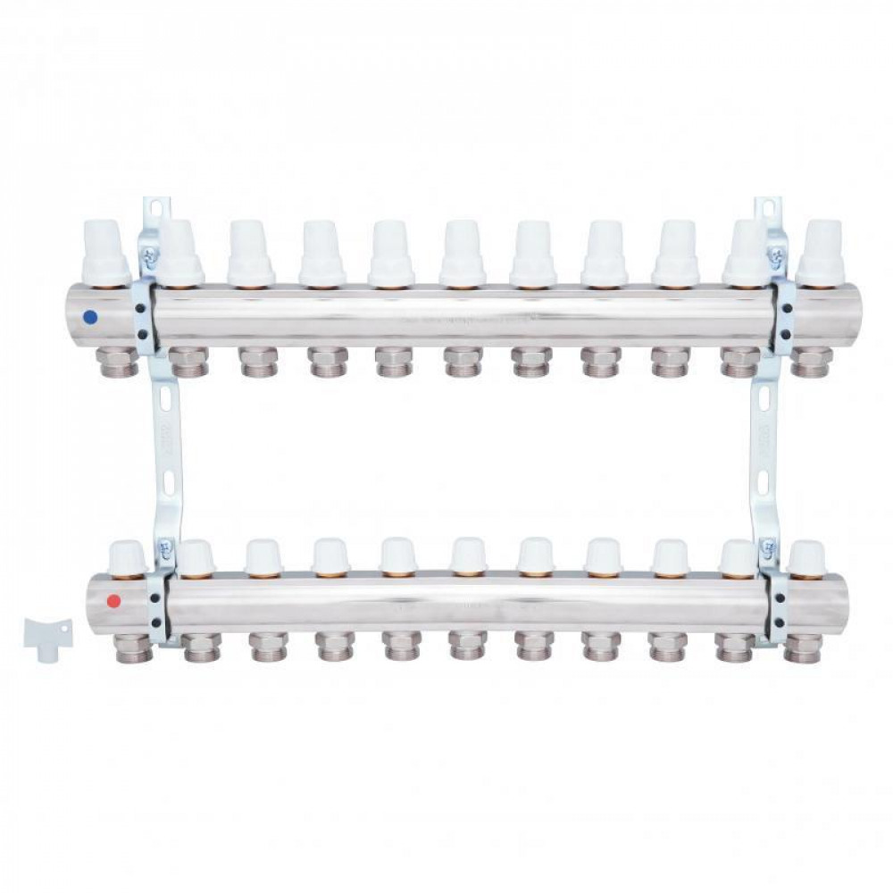 Колектор Icma 1" 11 виходів, без витратоміра №K005 SD00020446