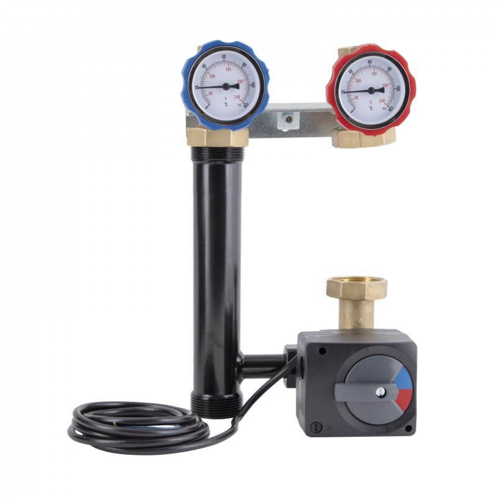 Насосна група Icma 1" 1/2 підключення справа, без насоса №R001 SD00020453