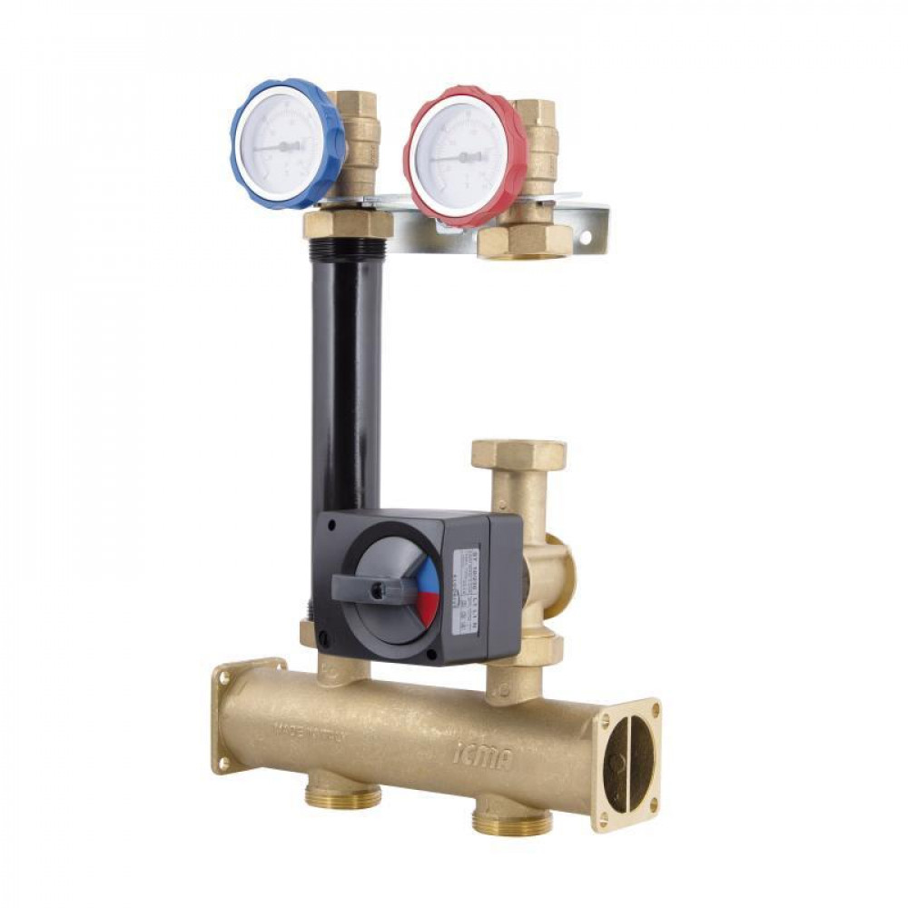 Насосна група Icma 1" 1/2 підключення справа, без насоса №R001 SD00020453