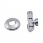 Кран приладовий буксовий Icma 1/2" х3/4" кутовий №519 SD00020745