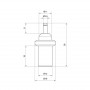 Термоэлемент Icma для антиконденсационного клапана 45°C №9311 SD00020798