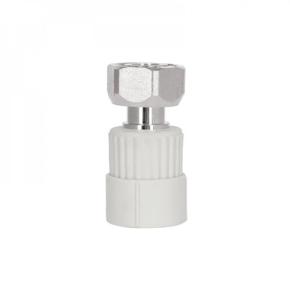 Муфта під Евроконус PPR з накидною гайкою Blue Ocean25х3/4" ВР з латунним штоком SD00020879