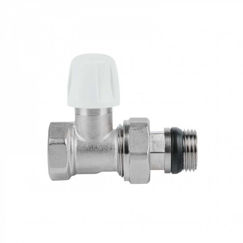 Кран радіаторний Icma 1/2" з антипротіканням прямий без ручки №815+940 SD00021130