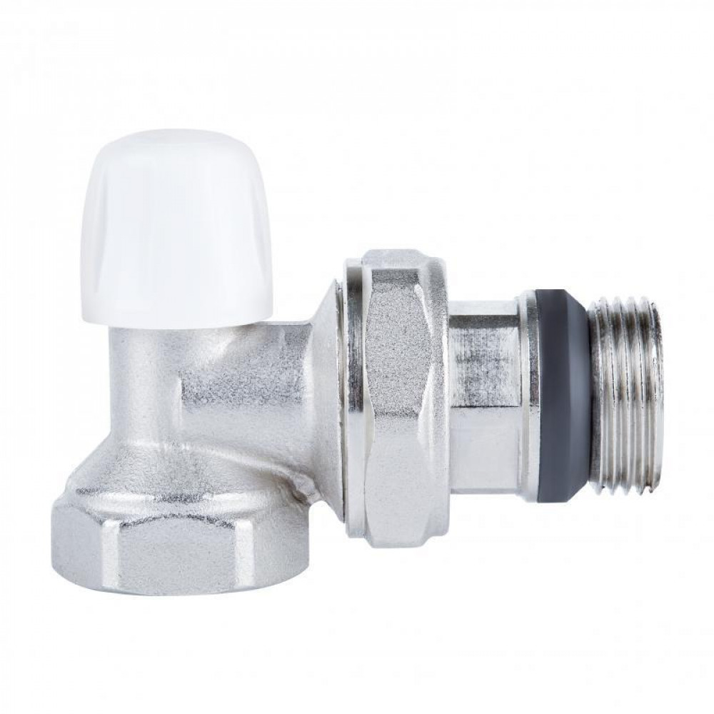 Кран радіаторний Icma 3/4" з антипротіканням кутовий без ручки №805+940 SD00023708
