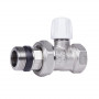 Кран радіаторний Icma 3/4" з антипротіканням прямий без ручки №815+940 SD00023710