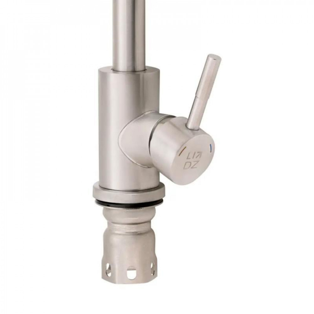 Змішувач для кухні Lidz Aria 015F (k35) LDARI015FNKS21689 Nickel SD00027786