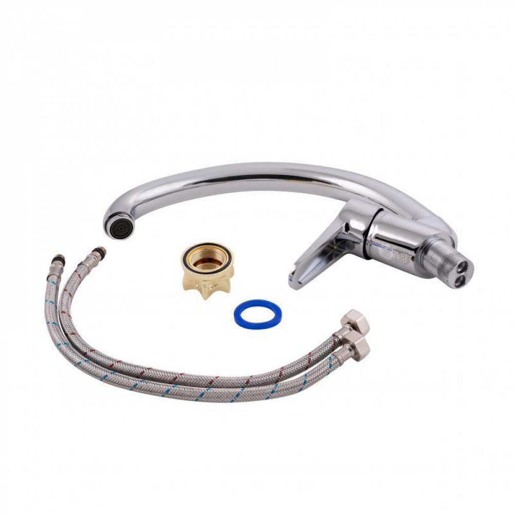 Змішувач для кухні Lidz Nicole 008F (k35) LDNIC008FCRM21877 Chrome SD00027974