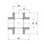Крестовина PPR Thermo Alliance 25 SD00029267