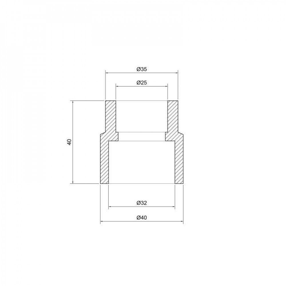 Муфта PPR Thermo Alliance 32х25 SD00029304