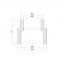 Муфта PPR Thermo Alliance 50х40 SD00029311