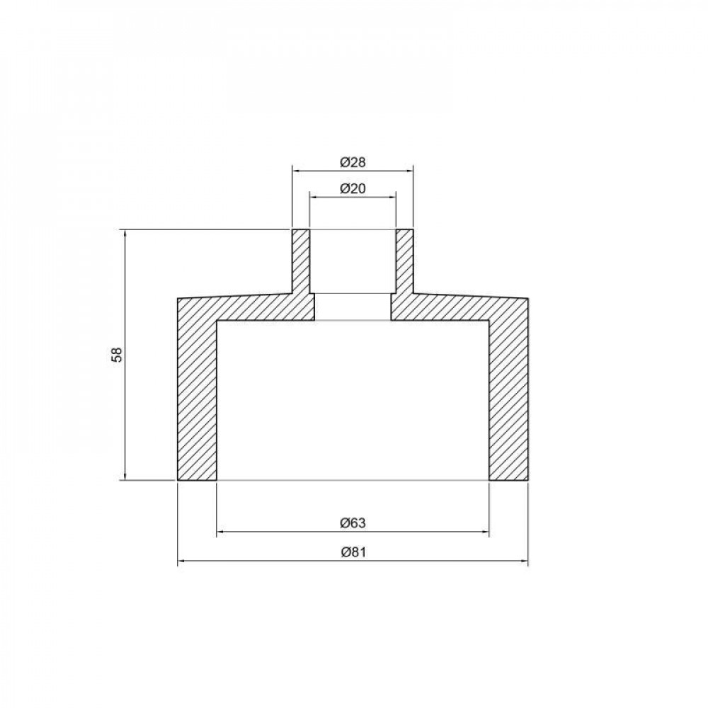 Муфта PPR Thermo Alliance 63х20 SD00029312