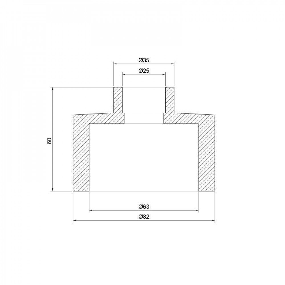 Муфта PPR Thermo Alliance 63х25 SD00029313