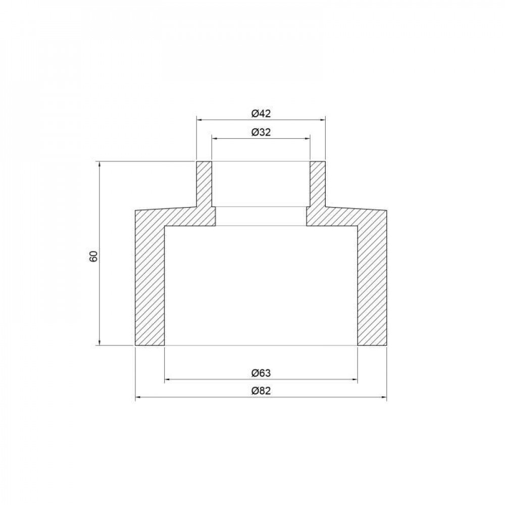 Муфта PPR Thermo Alliance 63х32 SD00029314