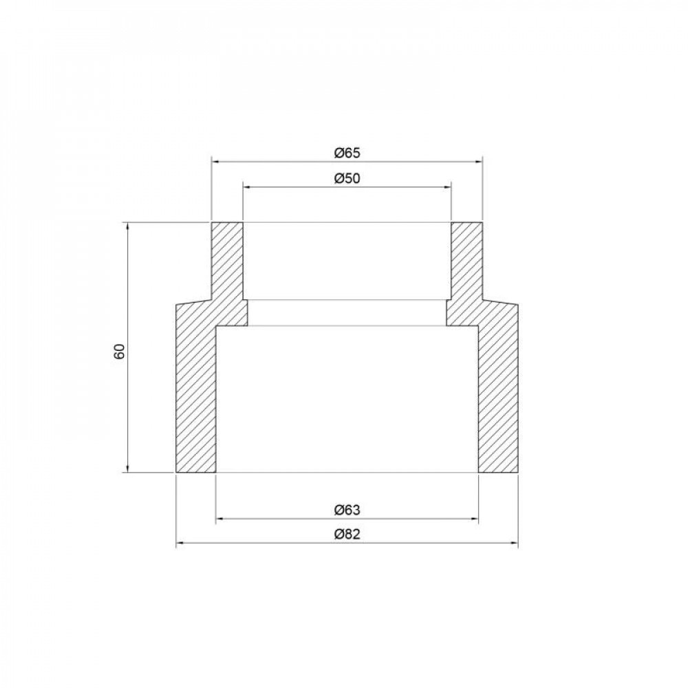 Муфта PPR Thermo Alliance 63х50 SD00029316