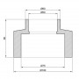 Муфта PPR Thermo Alliance 75х50 SD00029319