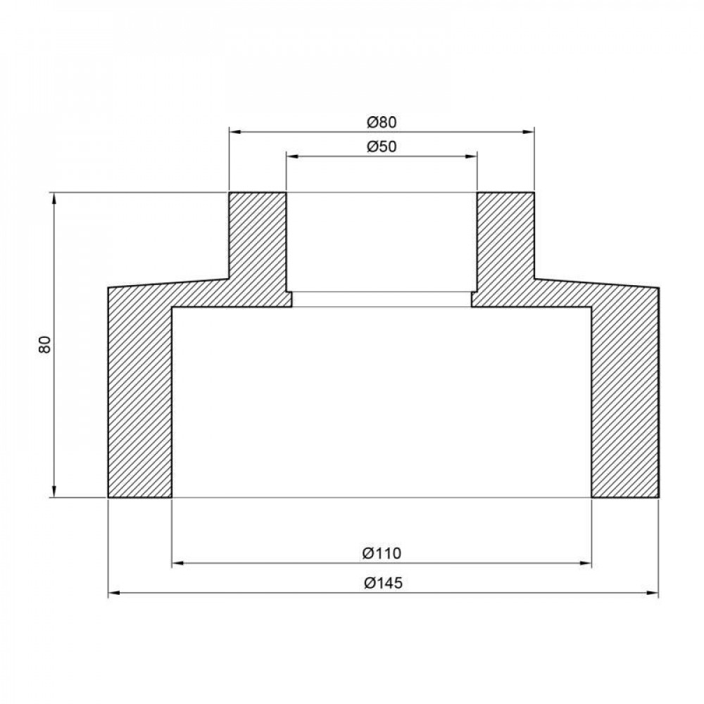 Муфта PPR Thermo Alliance 110х50 SD00029325