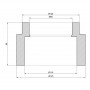 Муфта PPR Thermo Alliance 110х90 SD00029328
