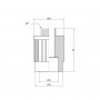 Муфта PPR Thermo Alliance 25х1/2" ЗР SD00029337