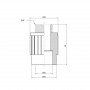 Муфта PPR Thermo Alliance 25х3/4" ЗР SD00029338