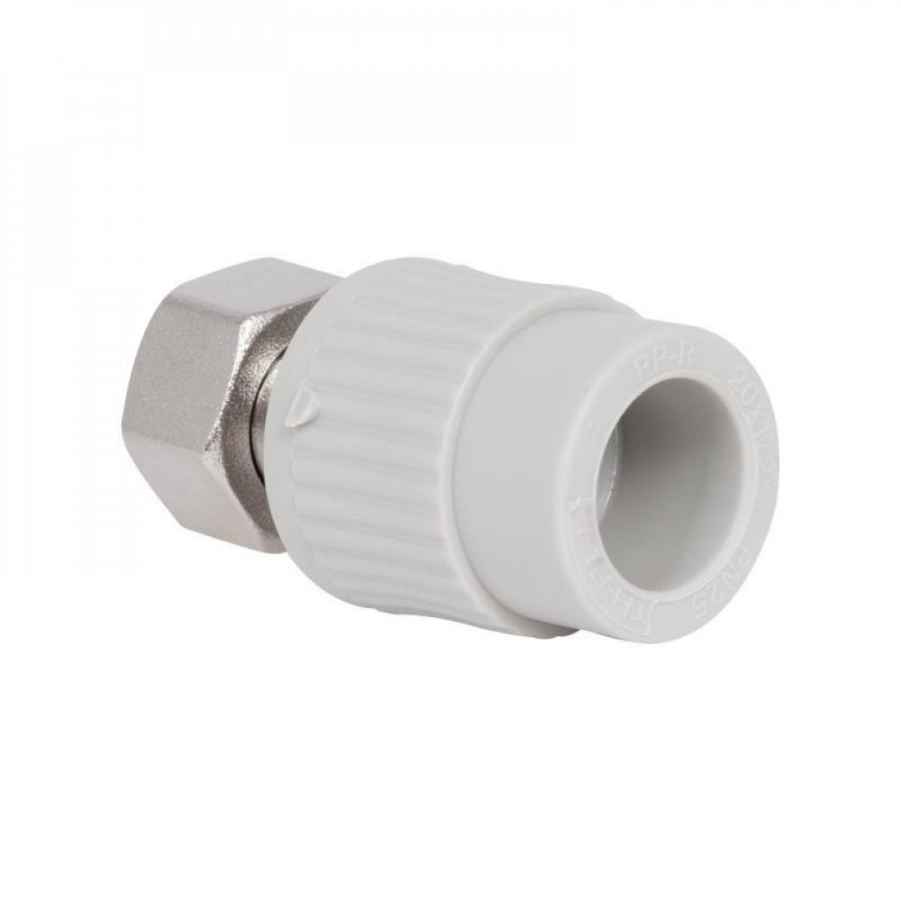Муфта PPR Thermo Alliance с накидной гайкой 20х1/2" SD00029343