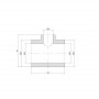 Трійник PPR Thermo Alliance 40х20х40 SD00029362