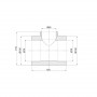 Трійник PPR Thermo Alliance 75х50х75 SD00029376