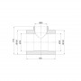 Трійник PPR Thermo Alliance 75х50х75 SD00029376