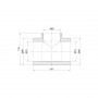 Трійник PPR Thermo Alliance 75х63х75 SD00029377