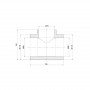 Трійник PPR Thermo Alliance 90х75х90 SD00029381